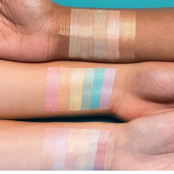 LE Rainbow Highlighters Everlasting Glow / Bronze Over The Rainbow Coloricon - Picture 11 of 14